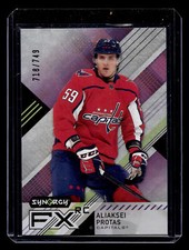 2021-22 UD Synergy #FXR-AP Aliaksei Protas Synergy FX Rookies Purple 718/749