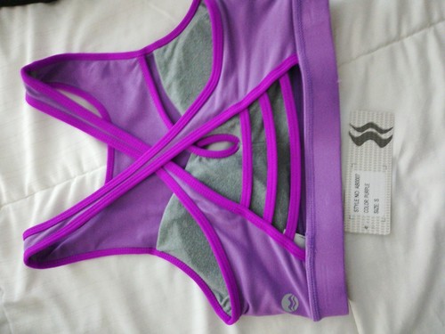 Motion By Coalition Sports Bra Small Nwt purple  - Picture 4 of 5