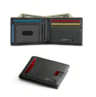 Carteras Para Hombre Mujer Unisex Billetera en Piel de Cuero