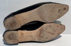 MANOLO BLAHNIK Black Patent Leather Flats Loafers Slipper Moccasin Shoes Bag 9.5 — photo 7