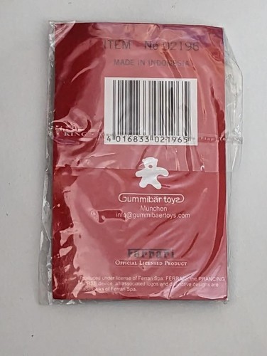 Gummibar Toys Ferrari Bear in Race suit Key Ring - Licienced Product new - Picture 2 of 3