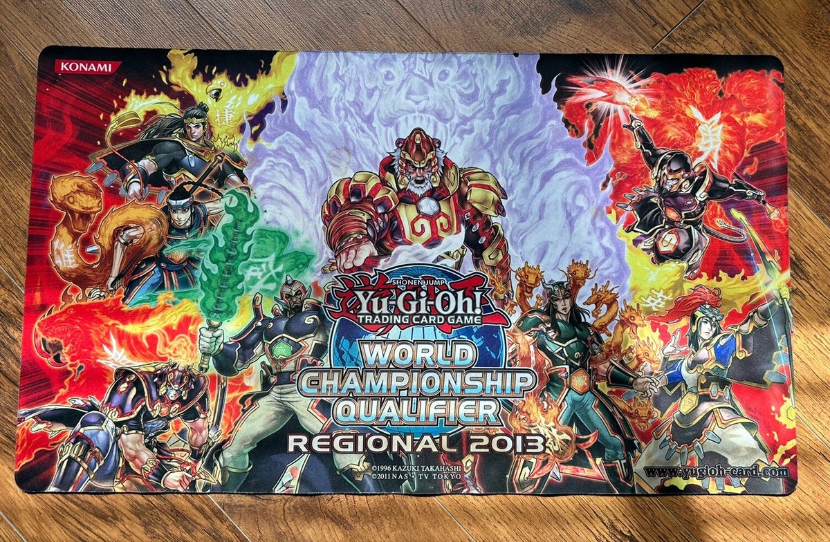 遊戯王 ワールドチャンピオンシップ予選マット 2013 World championship, qualifier, regional 2013 yugioh playmat