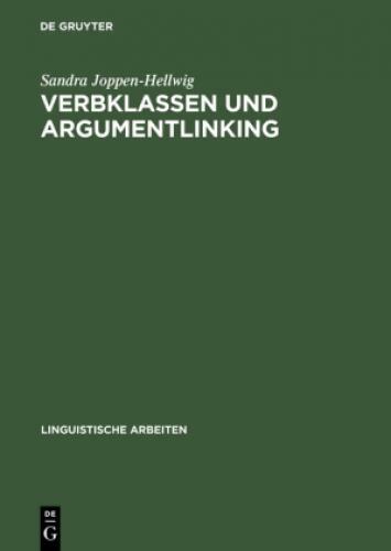 Thumbnail - Verbklassen Und Argumentlinking Nicht-kanonische Argumente, Expletiva