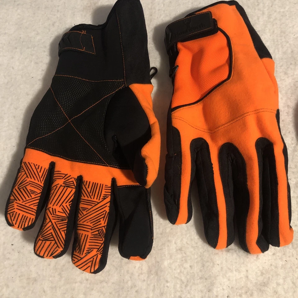 Cammo Balaclava, Hunting Stocking Cap, Orange & Cammo Insulated Gloves - Image 4 of 4