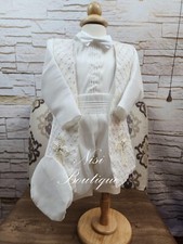 Baby Boy Christening Outfit, Ivory, Blessing or Baptism Traje, Modelo Espa ol