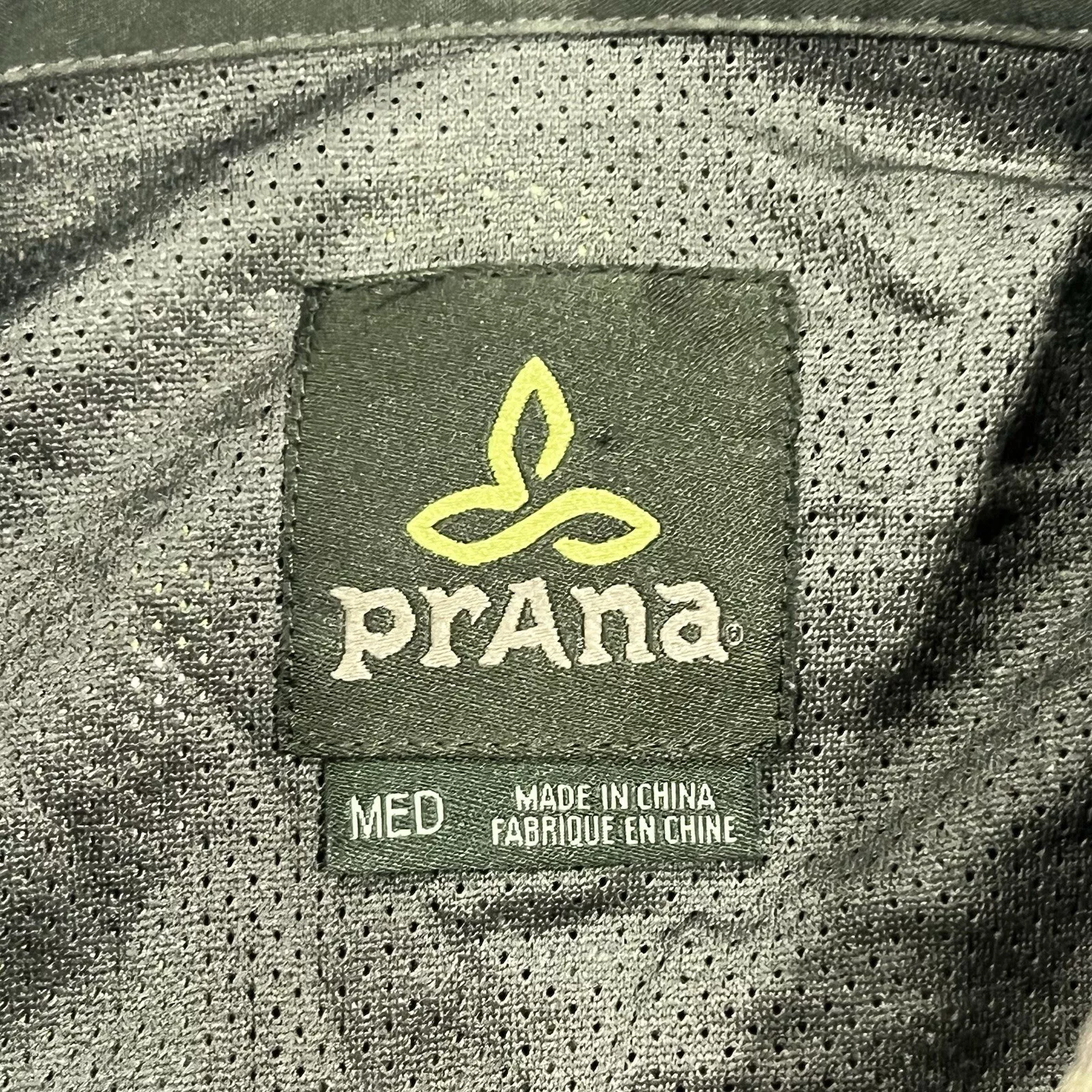 prana button casual outdoors nylon athletic hiking shirt