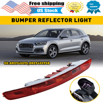 Red Lens Rear Bumper Reflector Marker Left For 2009-2016 Audi Q5