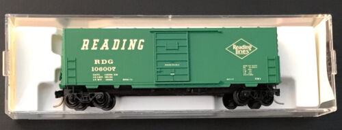 Micro-Trains N scale Reading Lines 40’ Boxcar, #24230, Rd #106007. NIB - Picture 1 of 2