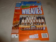  WHEATIES 2007 CHAMPIONS PHOENIX MERCURY CEREAL BASKETBALL BREAKFAST WNBA
