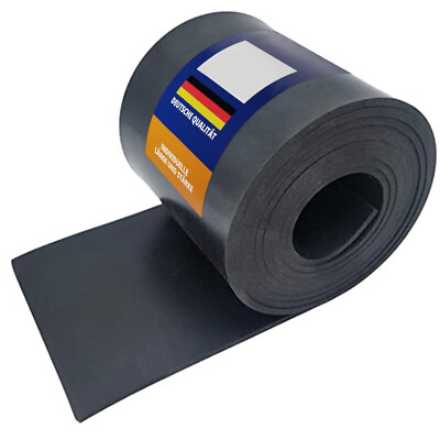 Gummistreifen 100mm ( 10cm ) breit - DICKE 5mm 6mm 8mm 10mm - LÄNGE 5cm bis 10m 