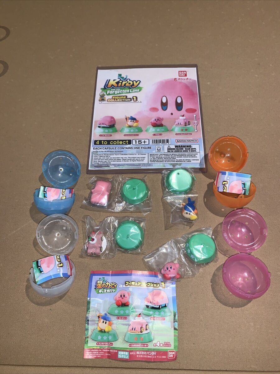 Aitai☆Kuji Kirby and the Forgotten Land Bandai Gacha Figurine Collection  Vol. 1 BLIND PACKS