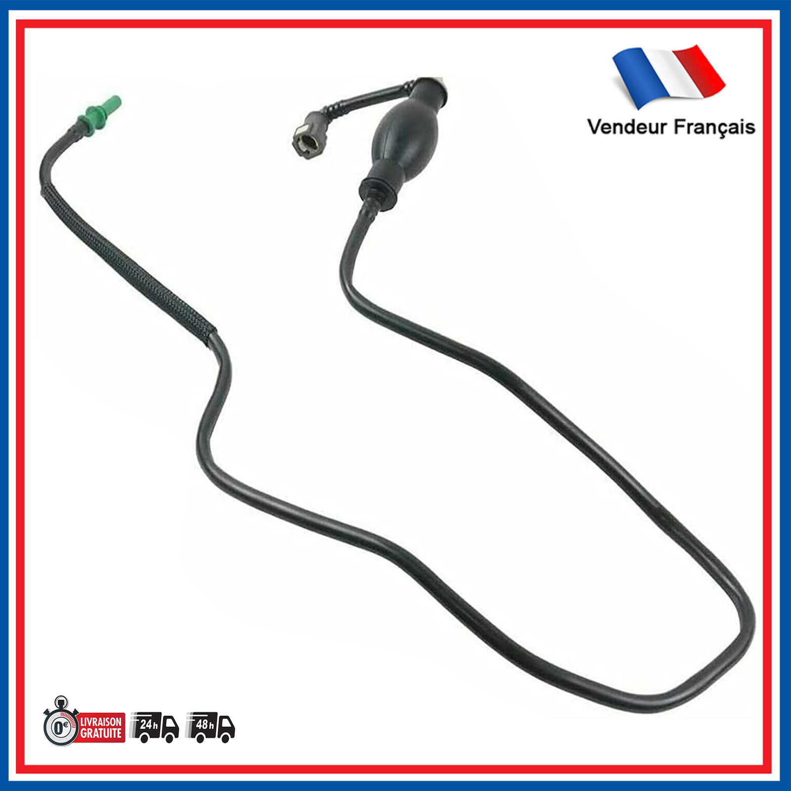 Tuyau carburant Trafic II 2.0 dCi pour réparation de circuit diesel, pièce 8200505325