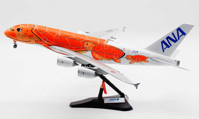 JC Wings ANA Ka La Livery A380-800 JA383A Orange Sea Turtle JC Wings ANA Ka La Livery A380-800 JA383A Orange Sea Turtle