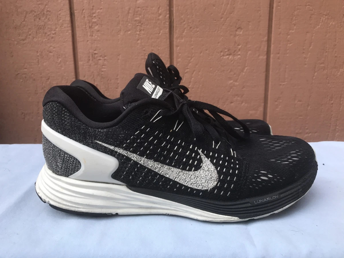 Lunarglide 7 Running Shoes Black White Anthracite 747356 001 SZ US 8 | eBay