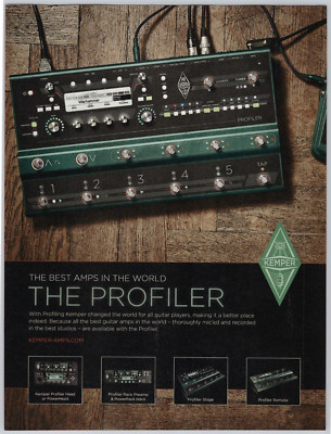2019 KEMPER Profiler Stage Magazine Ad