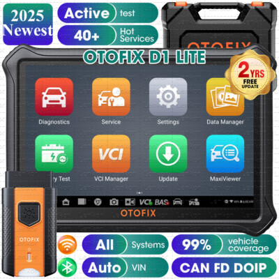 2025 OTOFIX D1 Lite Bidirectional Scanner Full System Diagnostic Key Coding Tool