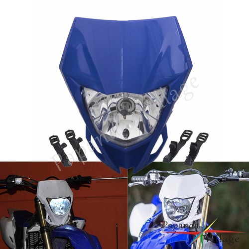 Dirt Bike 12V Headlight For Yamaha WR 450 250 TTR230 Honda CRF 125 150 Suzuki DR