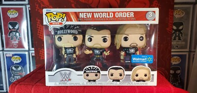 WWE Funko Pop! NWO 3 Pack Walmart Exclusive Hulk Hogan ,Hall