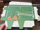 VINTAGE UNASSEMBLED IDEAL TAMMY DOLL HOUSE CARDBOARD TENNIS TABLE PING PONG LOT
