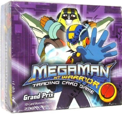 MegaMan  NT Warrior Grand Prix Starter Deck Case Display Box Factory Sealed