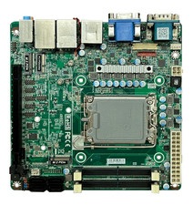 CORVALENT H61IX Industrial Motherboard with i7-13700E CPU Installed (Included)
