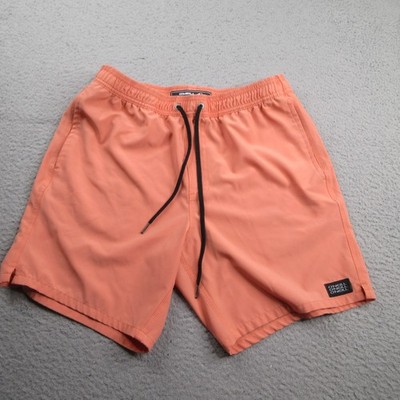 O'neill Hyperfreak Stretch Hyperdry Swim Trunks Mens Medium Orange Swimwear