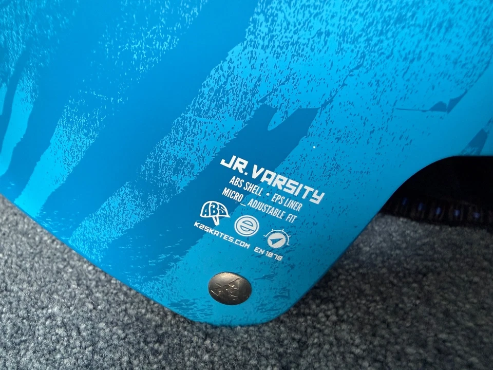 HELM K2 JR VARSITY blau - wie neu - Grösse M 55-58cm - Bild 3 von 4