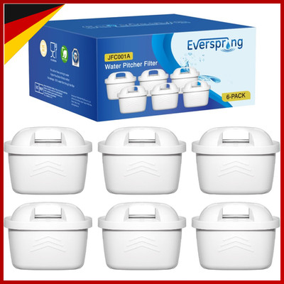 Wasserfilter Kompatibel mit Brita Maxtra+ Kalkentfernung 6 Stück Filtration