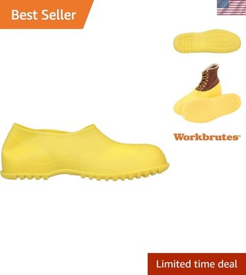 Workbrutes PVC Overshoes, 35111 Black or 35113 Yellow