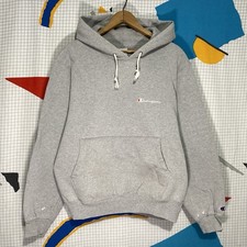 Vintage 90s Champion Hoodie Medium 92 Cotton Pullover Sweatshirt USA Made Thick