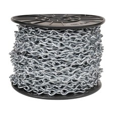 W-12 Jack Chain-PLTD 100' / Roll