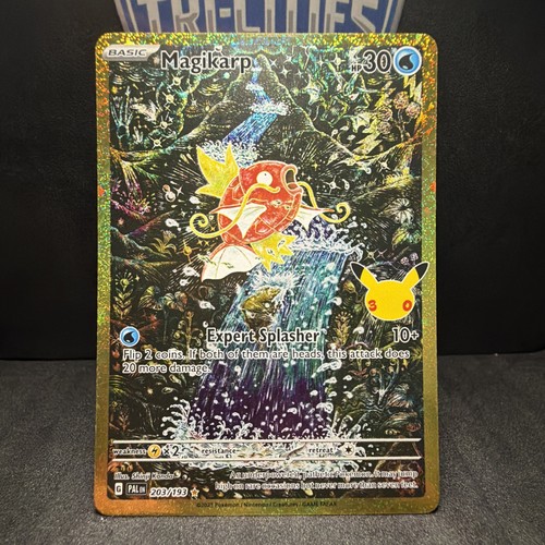 Pokemon 30th Anniversary Magikarp 203/193 Paldea Evolved IR Holo Full Art NM Eng