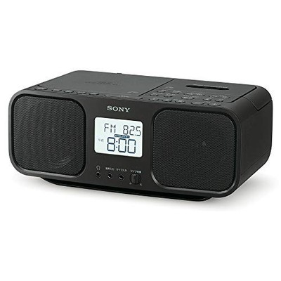 Sony CD Radio Cassette Recorder CFD-S401: FM/AM/Wide FM Support Large LCD Screen