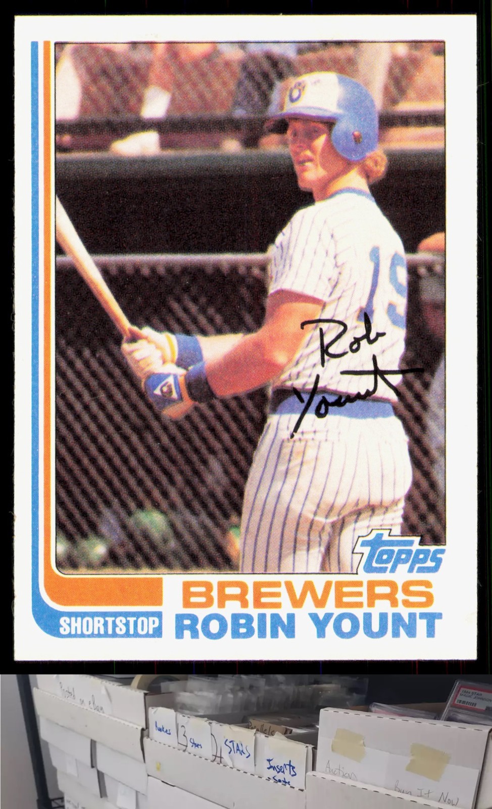 1982 Topps #435 Robin Yount - CA