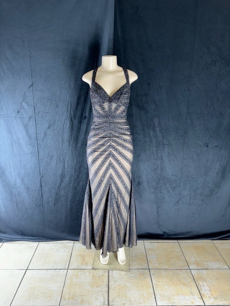 mandalay evening dresses Mandalay Sequin Evening Gown with Sleeves – CaeliNYC®