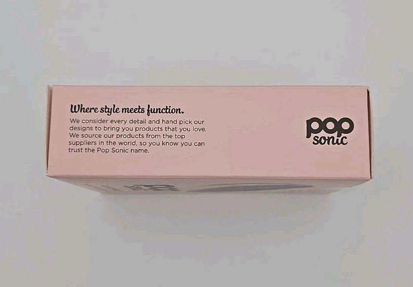 Foot File Nano-Glass  POP Sonic Glass File Pink Marble New - Image 4 of 4