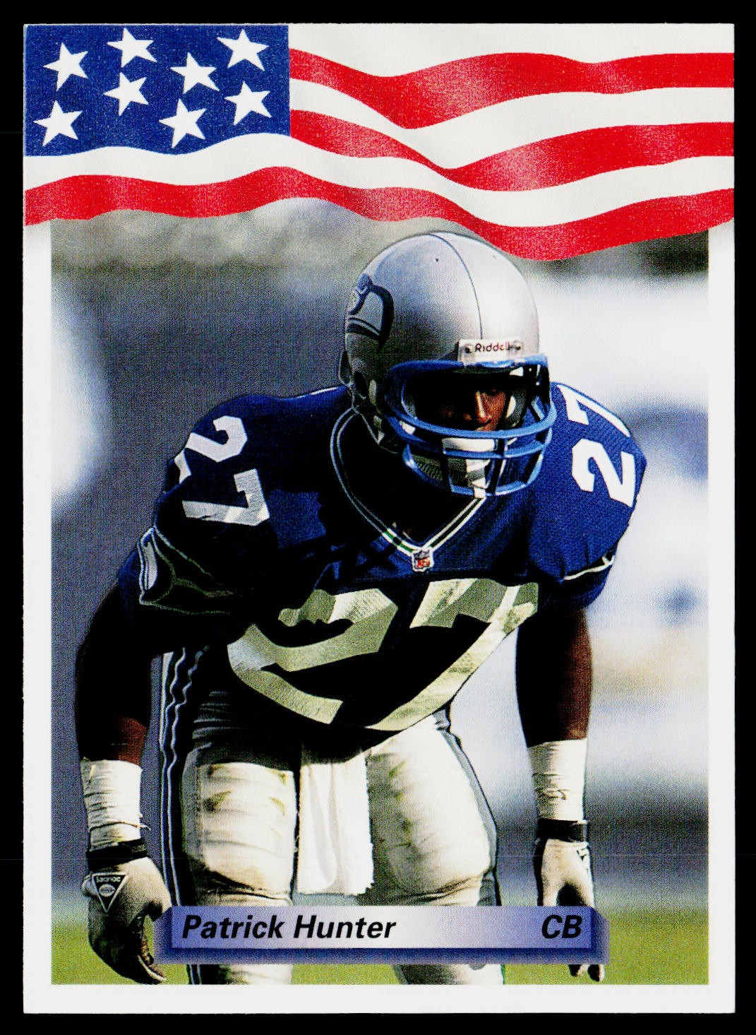 1992 All World #127 Patrick Hunter