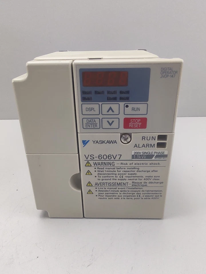 Yaskawa CIMR-V7CCB0P7 Inverter VS606-V7- - Image 4 of 4