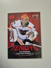 2022-23 Upper Deck AHL Troy Grosenick Tendys Red Parallel #T-8 Flyers Rc 
