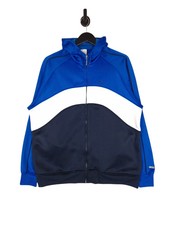 Y2K Nike Air Max Track Jacket Size XL In Blue Men's Hooded Polyester