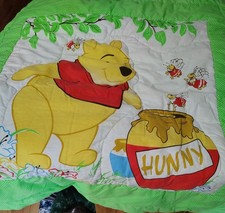 vintage 70s Winnie the Pooh crib set