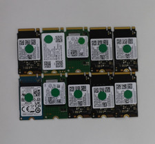 Mixed Lot of 10 512GB NVMe SSD M.2 2242 SSD M Key Refurbished KH32