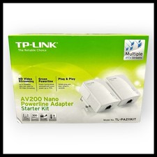 TP-Link AV200 Nano Powerline Adattatore Starter Kit - TL-PA211KIT - 200Mbps - Boxato