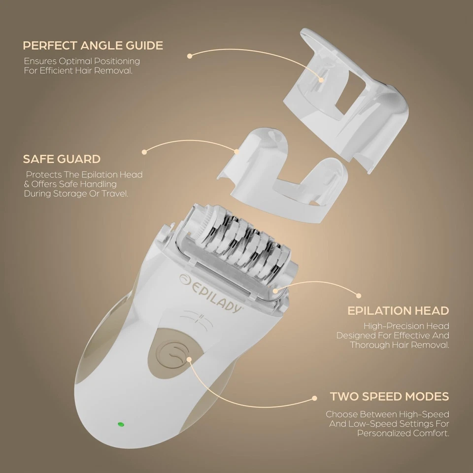 Epilady Legend 5 Depiladora Recargable, 56 Pinzas, Doble Velocidad, Cuerpo Completo Ep... Foto 3 de 4