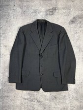 Antique 1930s 1940s Men  s Gray Blazer Jacket Vintage Gentleman Size EU 50 L