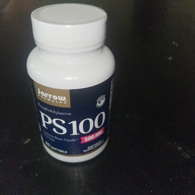 Jarrow Formulas PS100 Phosphatidylserine 100mg brain health 30 Softgels 12/2024