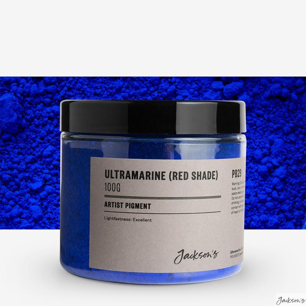 Jackson's : Artist Pigment : Ultramarine (Red Shade) PB29 : 100g (in 200ml Ja...