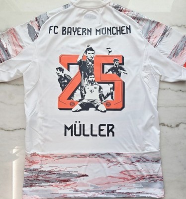 2025/26 Adidas FC Bayern Munich #25 MULLER Special Soccer Away Jersey JJ2143