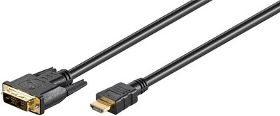 Goobay DVI-D/HDMI-Kabel 51581 HDMI DVI-D/HDMI-Kabel