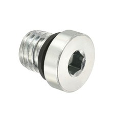 M12*1.75 Hex Head Pipe Fitting Plug, Male Thread 45# Steel Plug